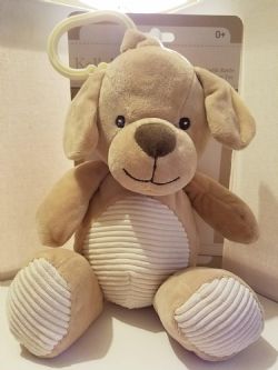 CHIEN HOCHET EN PELUCHE 10''